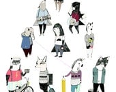 Triangle A3 Print