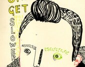 SALE I Can Only Get Slower Original Framed Drawing