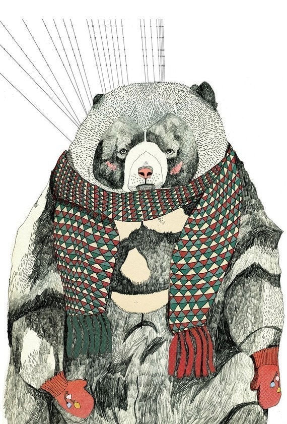 Woolly Bear Greeting Card