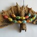 RESERVED LISTING FOR tbarnes747 Brown Bat Halloween spun cotton ornament by maria pahls