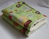 Burp Cloths-Set of 2 - Elephants