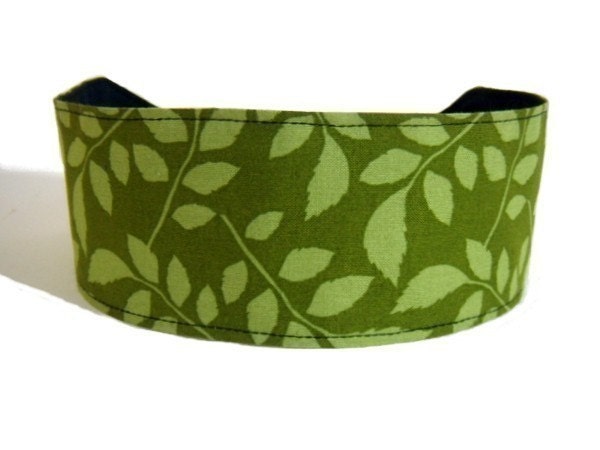 Bargain Headbands, Delicate Foliage, Leaves, Green Over Green, Beautiful Headband