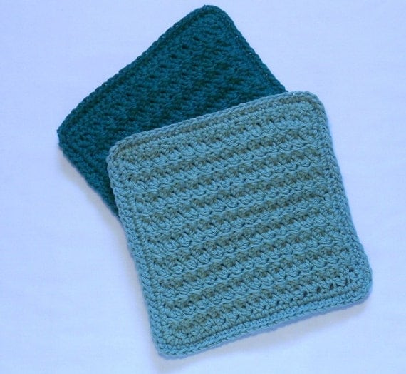 Double Thick Crochet Pot Holders for Delores by CrookedYarn