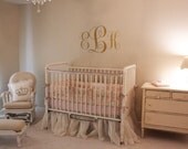 Elegant Monogram Initials Vinyl Wall Decal Great Wedding Gift