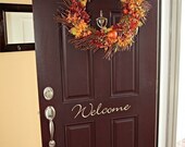 Welcome Front Door Decal