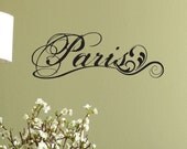 Paris Fancy Elegant Wall Decal Sticker