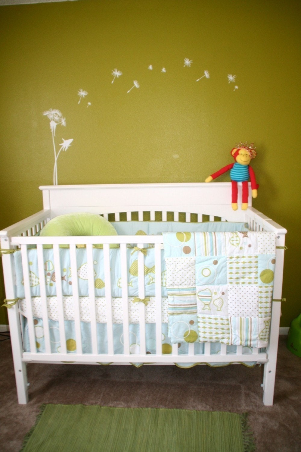 Dandelion Blowing in the Wind Wall Decal