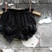 Victorian Noir Black Bloomers Undergear size XSmall