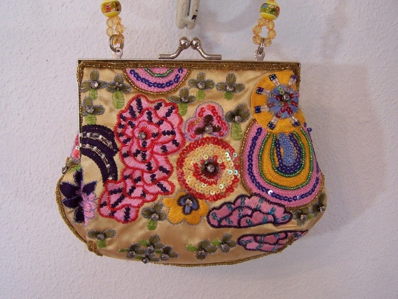 Funky Beaded Purse