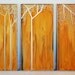 Patina Tree Triptych