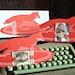 letterpress fox card crafty diecut