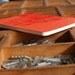 letterpress notebook Swings carnival