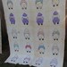 Vintage Well Loved Overall Sam Style Applique Cutter Quilt for Repurposing