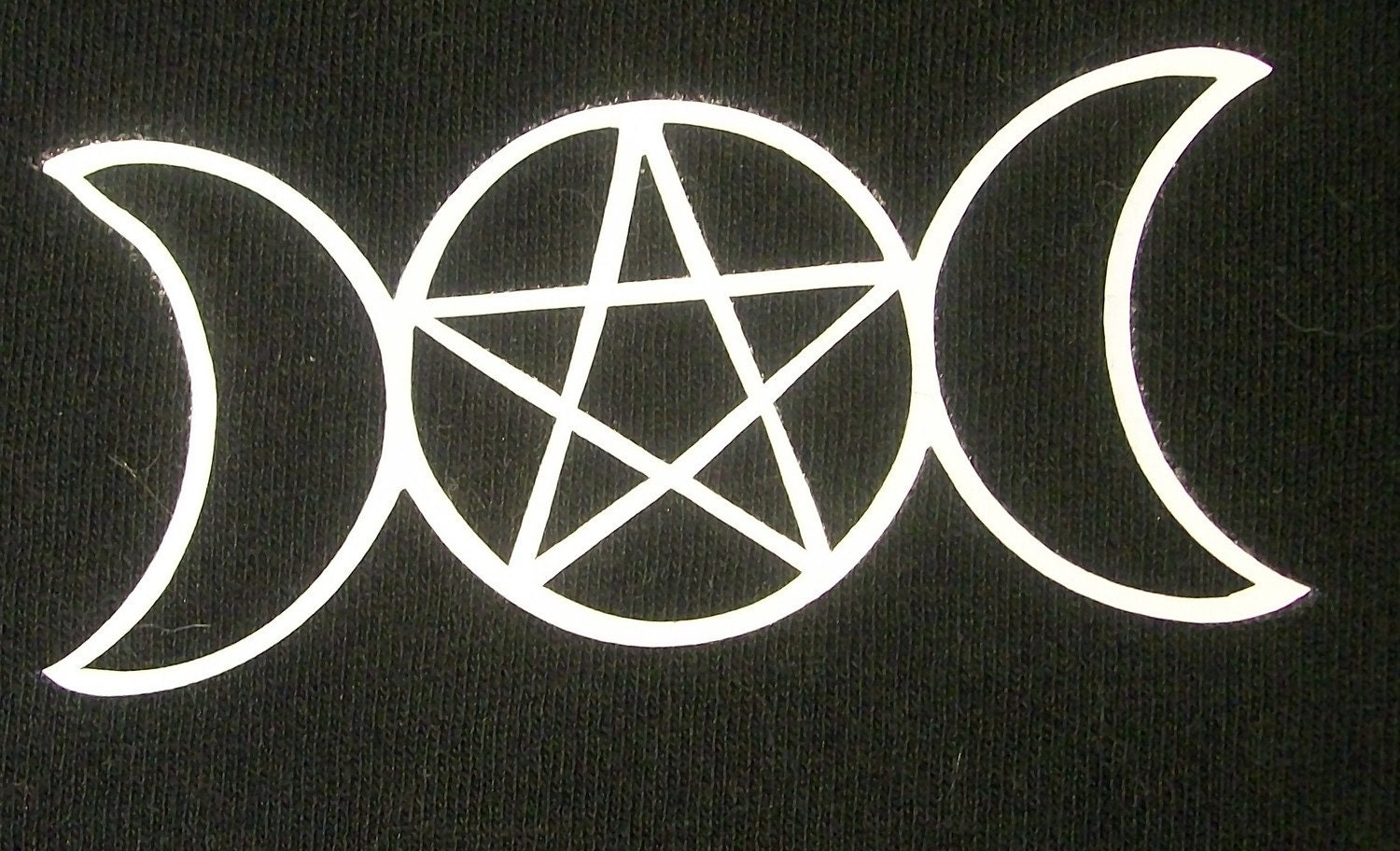 Triple Goddess with Pentacle T-shirt