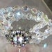 Vintage Aurora Borealis Crystal Bracelet