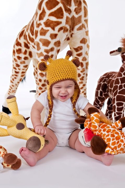 Giraffe Hat - Made to Order