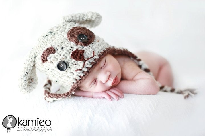Instant Download, Doggy Hat - PDF PATTERN