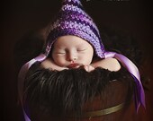 Instant Download, Pixie Bonnet PDF PATTERN, Newborn Size