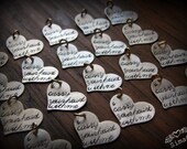 i carry your heart with me - Inspired by the beautiful poem by E E Cummings- Hand Stamped By Simag