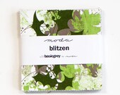 Blitzen 5 inch charm pack Moda Fabric- basicgrey