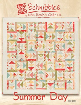 Summer Day Quilt PATTERN Miss Rosie's - Schnibbles free ship