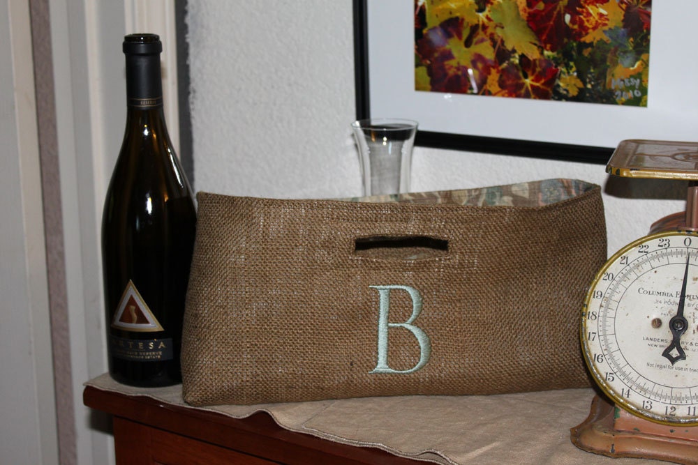 Not Your Usual Wine Bottle Bag Monogrammed or not