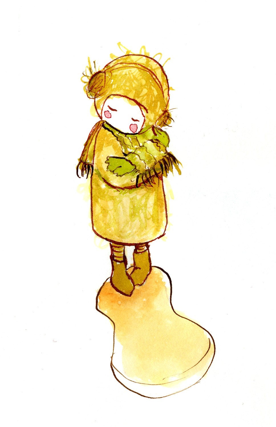 Get well, Print, 6x8 inches