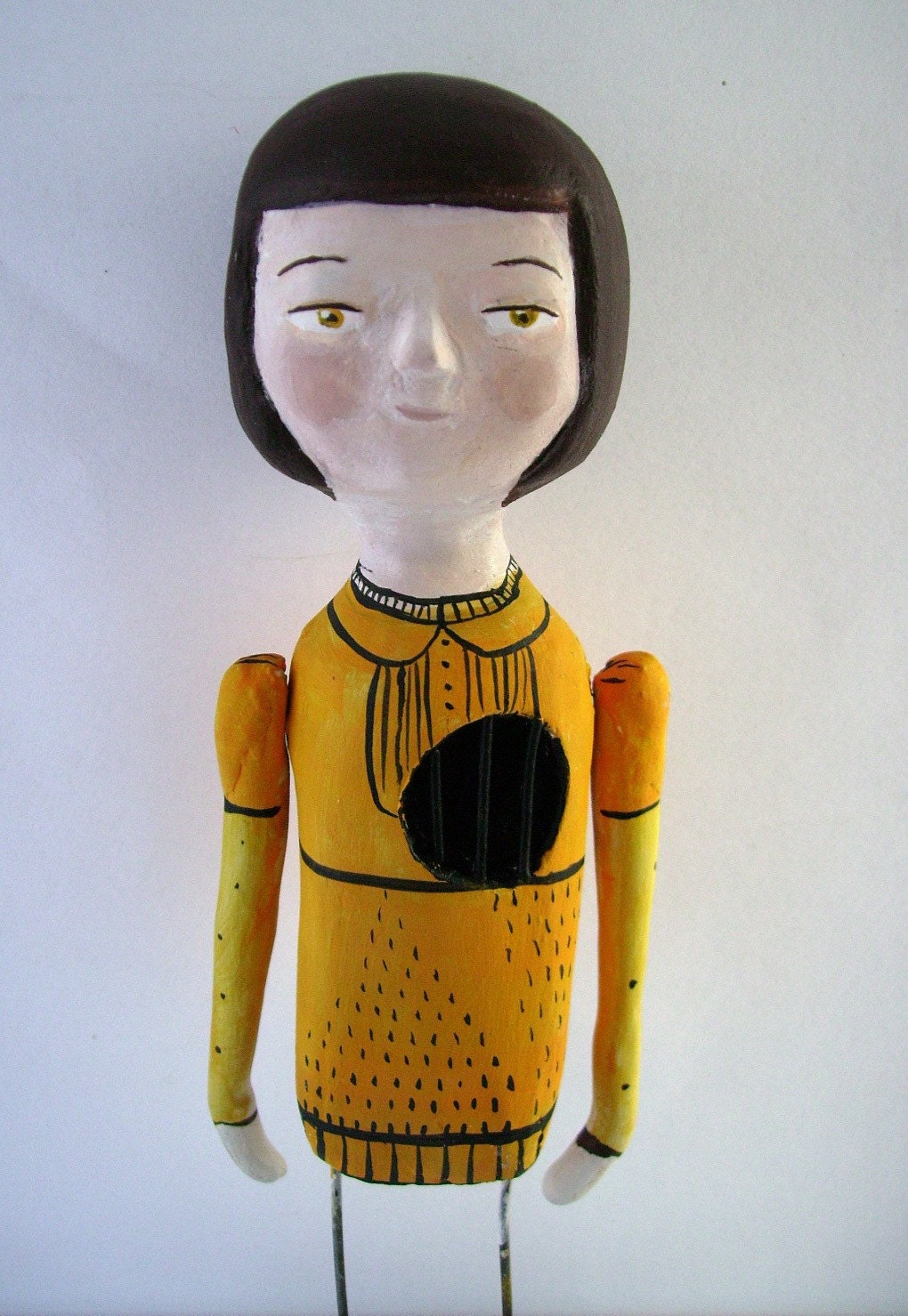 ADO team Broken Heart Challenge art doll by holli