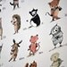 Animal ALPHABET POSTER A3 size- Print-English-Educational-Nursery wall decor-Animal print