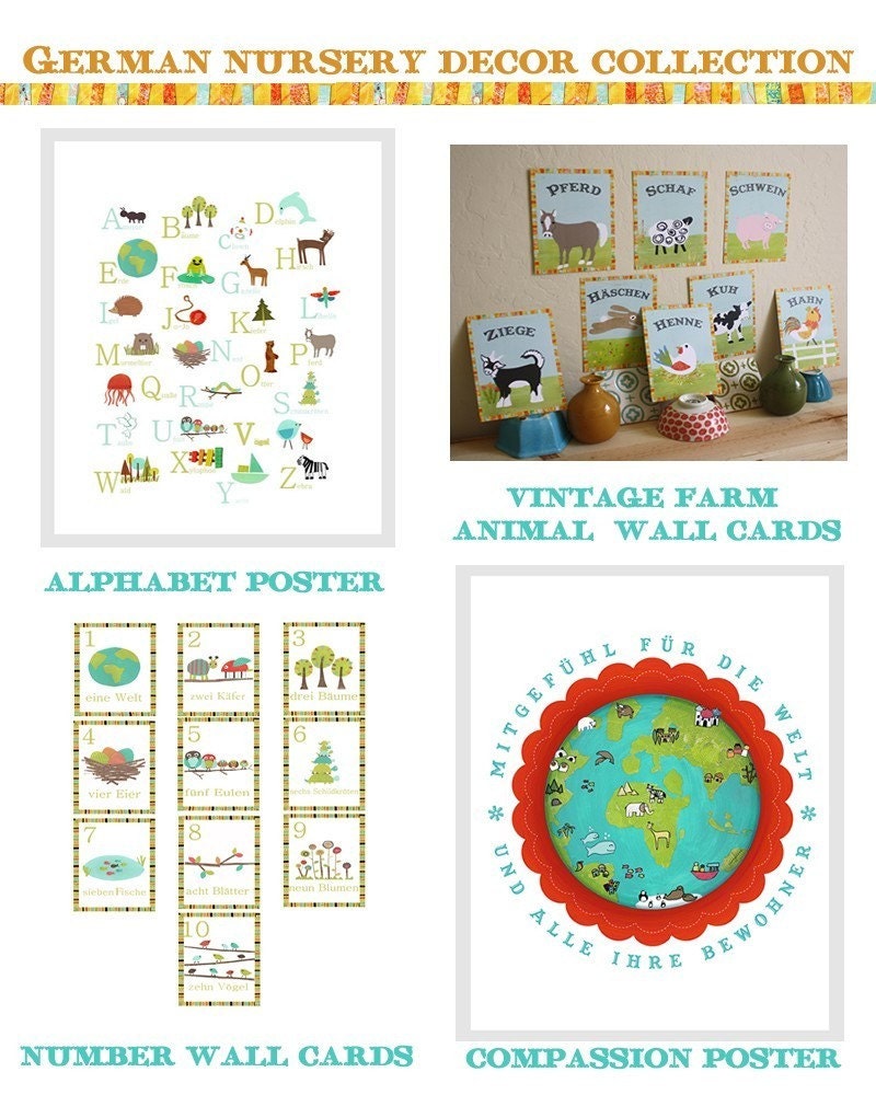 German Nursery Décor Collection