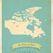 Choose Your Country Personalized Vintage Map Wall Art 11x14