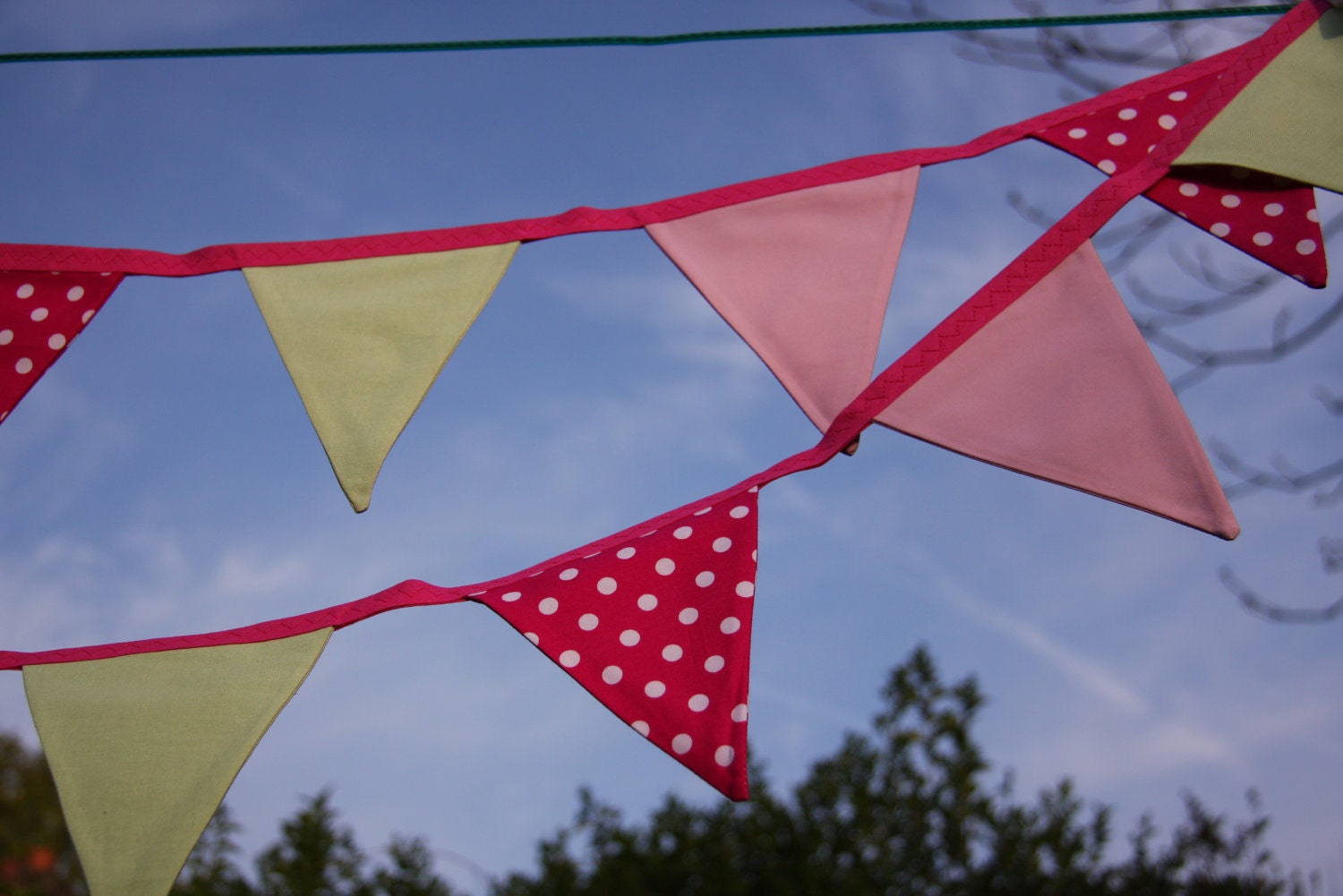 Spring Bunting for birthdays, nursery, childrens room