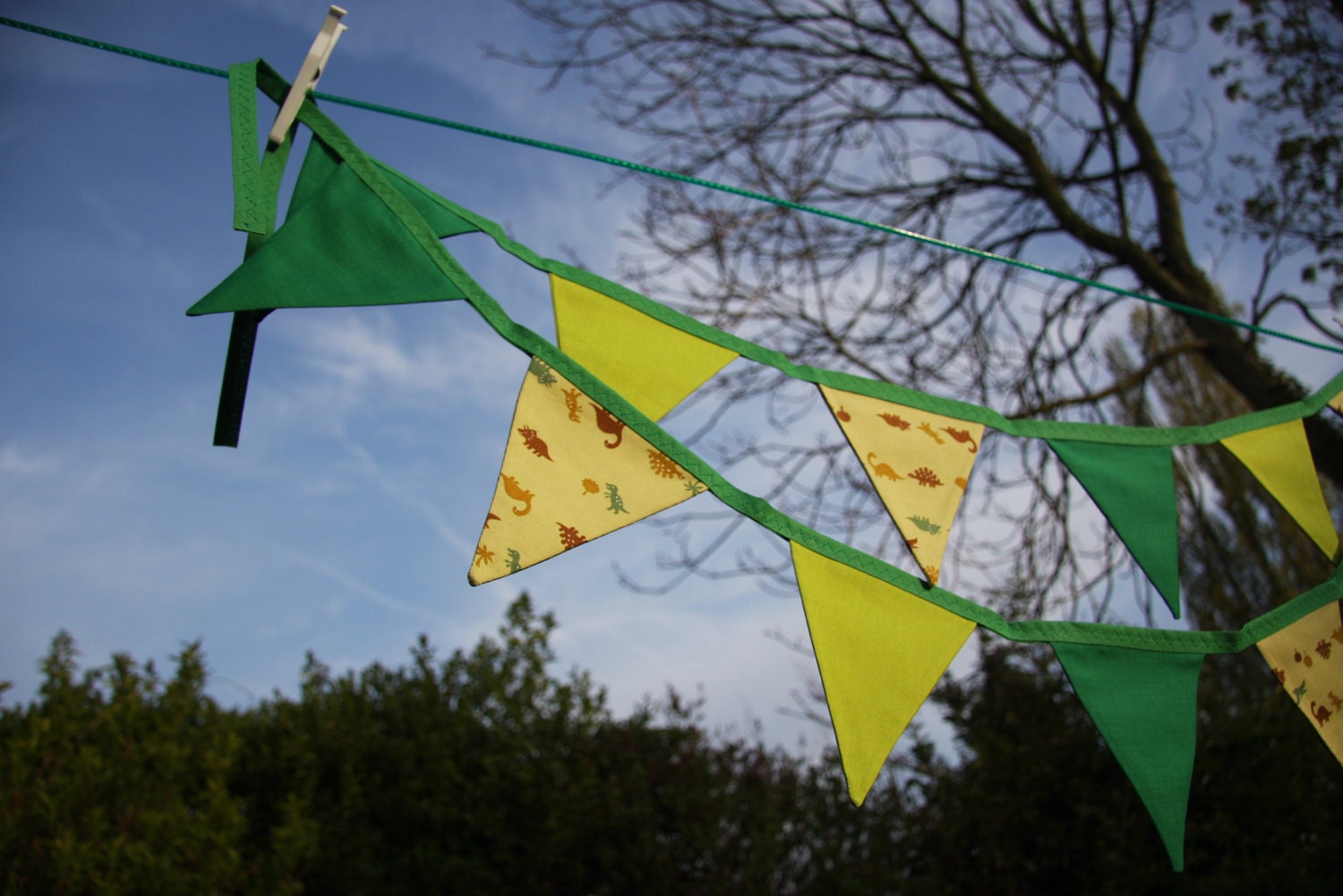 Dinosaur Bunting for birthdays, nursery, childrens room, baby showers
