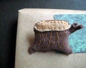 A Wee bit of Nature felt BROOCH