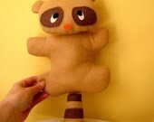 READY TO SHIP Nigel, the huggable raccoon