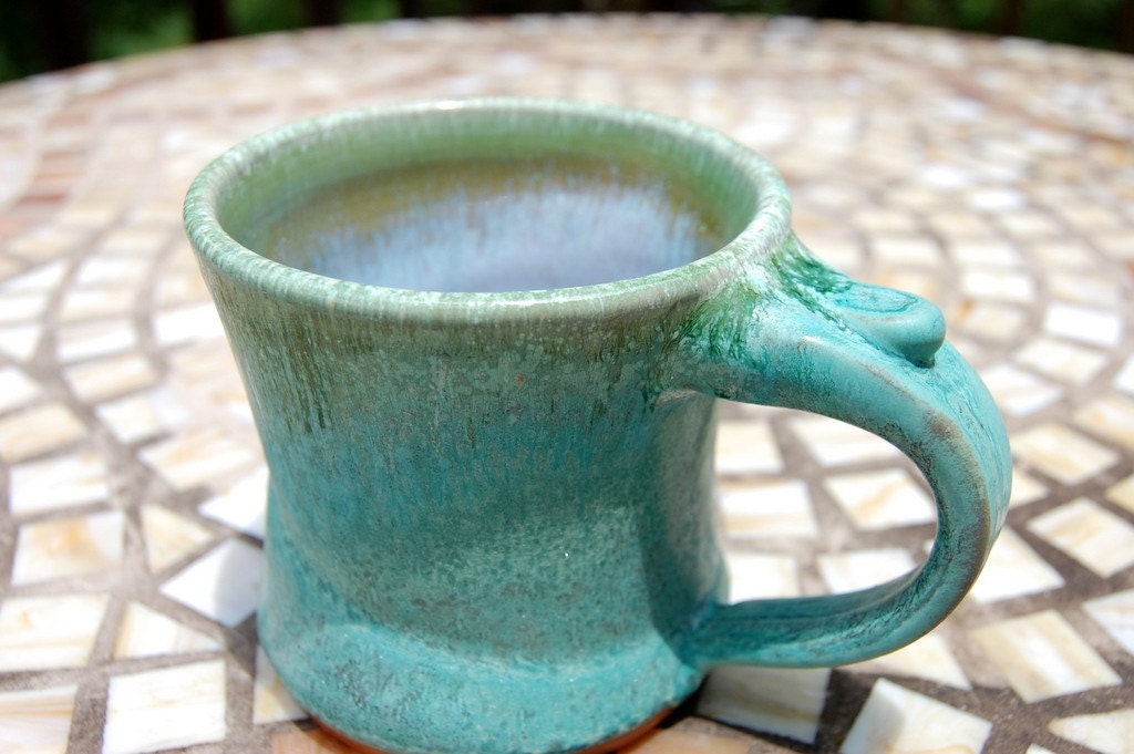 Small Turquoise Mug