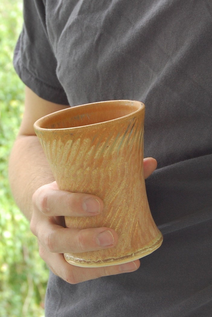 Two Golden Tumblers