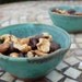 Set of Two Condiment Bowls or Snack Bowls in Turquoise