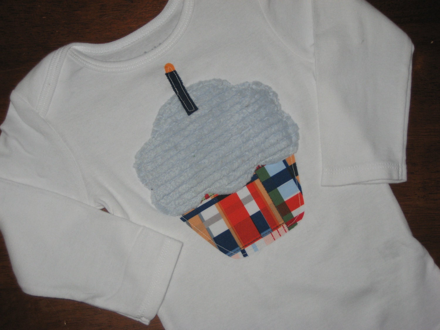 CLEARANCE SALE....Boy's First Birthay Cupcake....Ready to ship