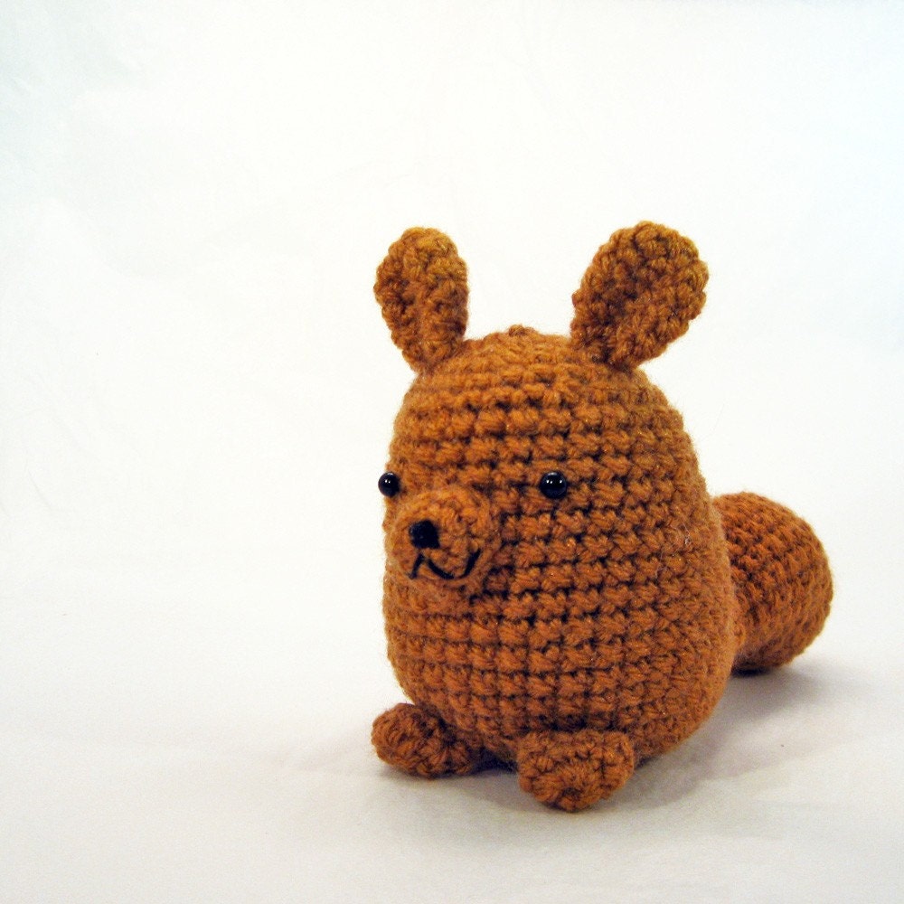 Amigurumi Crochet Pattern - Squirrel Dray