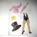 Vintage 1980s Stardancer Paper Doll Book for Children