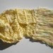 Yellow Knit Scarf Women's Fashion Scarf in Cotton and Silk with Fringe Body Decor Designer Scarves