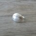 Taurus Constellation Ring in Conflict Free Diamond and Argentium Silver, Made To Order