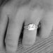 Rapunzel Ring in White Topaz and  Tarnish resistant Sterling Silver, Made To Order