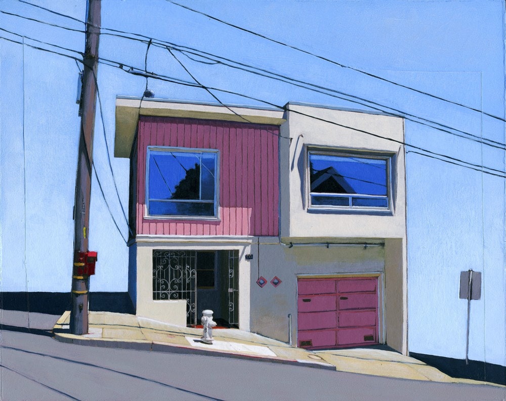 Bernal Heights (one) - 11 x 14 archival print - 76/100