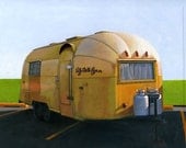 Airstream Gold - 12 x 16 limited edition archival print 78/100