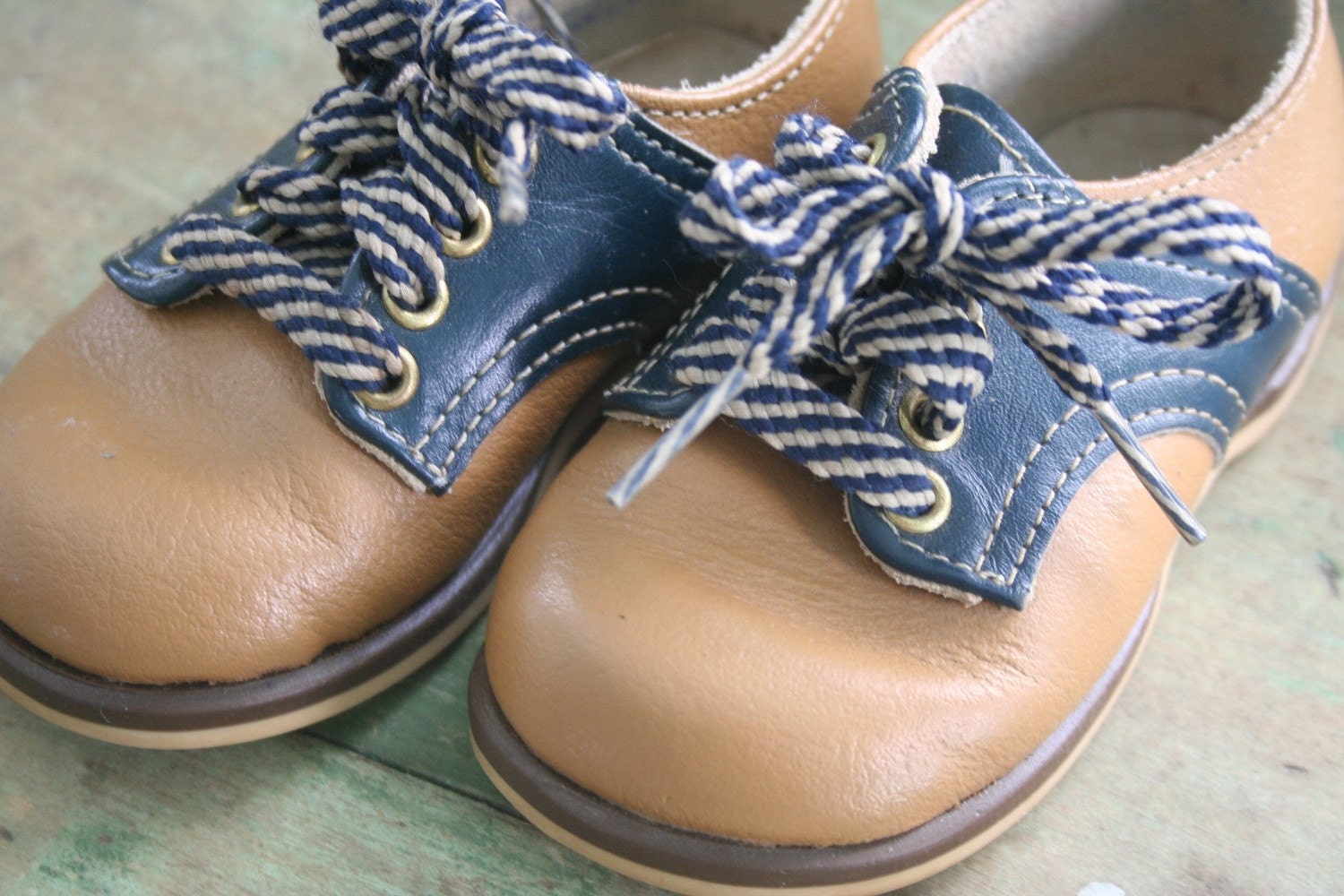 Vintage Saddle Shoes for Baby Boy