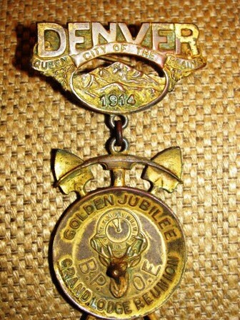 Items Similar To Denver Bpoe Golden Jubilee Grand Lodge Medal