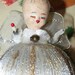 Vintage Christmas Angel, Angel Wings, Candle, Choir Angel, Retro 1950's Holiday Decor, Putz Angel, Mercury Bulb, Lot 3