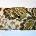 Carpet Bag Wallet, Avocado Green, Rare Change Purse Wallet, Photograph Holder, Fashionette of Dallas Texas